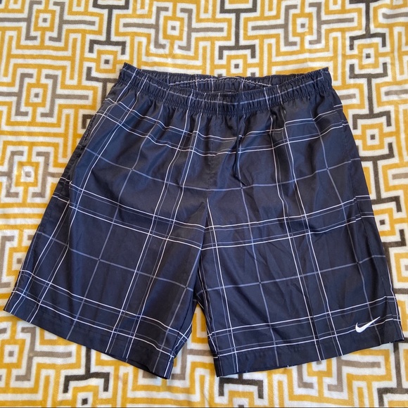 Nike Other - Nike Black Striped Mens Shorts XXL